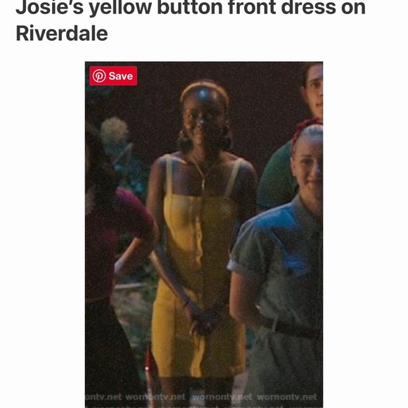 Aritzia wilfred free jumper worn on Josie on Riverdale size 4 button front - Picture 2 of 12